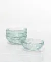 Fortessa Archie Cereal Bowls, Set Of 4 In Green