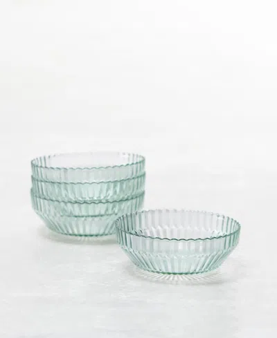 Fortessa Archie Cereal Bowls, Set Of 4 In Green