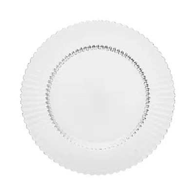FORTESSA ARCHIE CLEAR DINNER PLATE, SET OF 4
