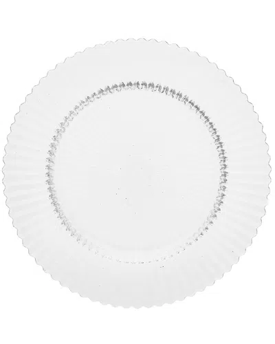 FORTESSA FORTESSA ARCHIE CLEAR DINNER PLATES (SET OF 4)