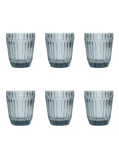 Fortessa Archie Double Old Fashioned Glasses, Set Of 6 In Dusk