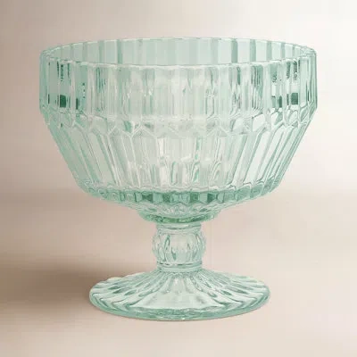 Fortessa Archie Glass, 10 Ounce Footed Dessert Bowl (set Of 6), Verde Green