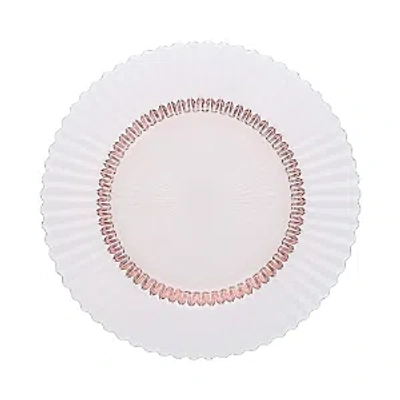 FORTESSA ARCHIE PINK DESSERT PLATE, SET OF 4