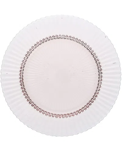 FORTESSA FORTESSA ARCHIE PINK DINNER PLATES (SET OF 4)