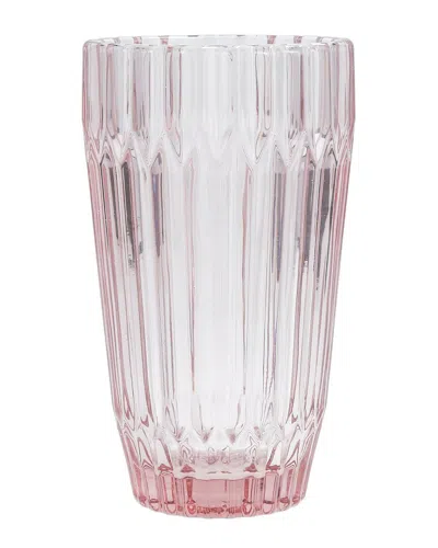Fortessa Archie Pink Iced Beverage Glasses (set Of 6)
