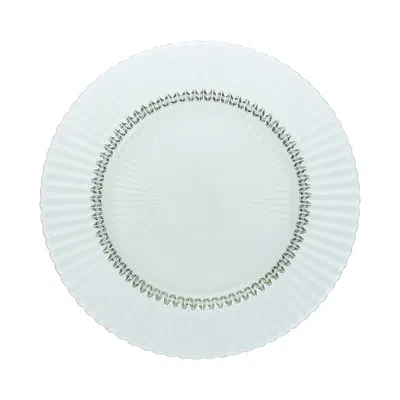 Fortessa Archie Sage Green Dinner Plate, Set Of 4 In Blue
