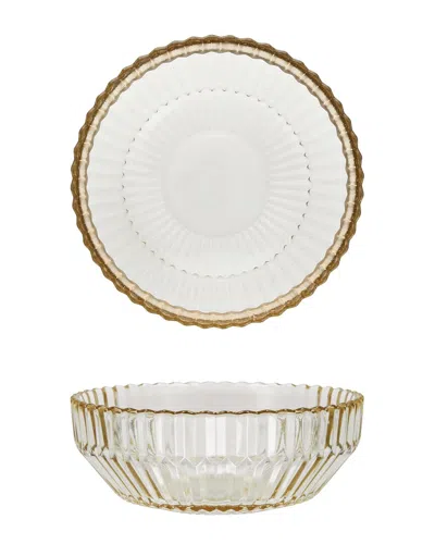 Fortessa Archie Set Of 4 Cereal Bowls In Brown