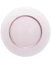 Fortessa Archie Set Of 4 Charger Plates In Pink