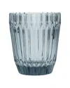 Fortessa Archie Set Of 6 Double Old Fashioned Glasses In Blue