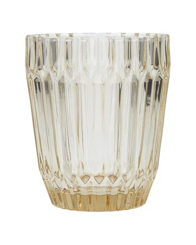 Fortessa Archie Set Of 6 Double Old Fashioned Glasses In Gold