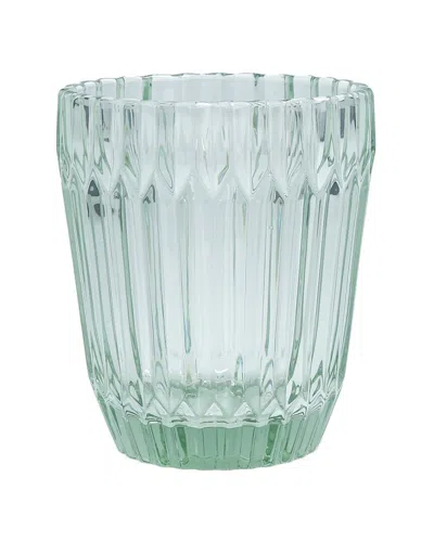 Fortessa Archie Set Of 6 Double Old Fashioned Glasses In Green