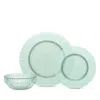 Fortessa Archie 12-piece Glass Dinnerware Set In Green