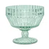 Fortessa Archie Set Of 6 Footed Dessert Bowls In Green