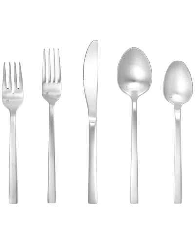Fortessa Arezzo Brushed 20pc Flatware Set