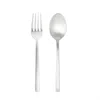 Fortessa Arezzo Brushed Serving Fork In Silver In Silver