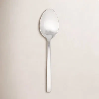 Fortessa Arezzo Brushed Serving Spoon In Silver