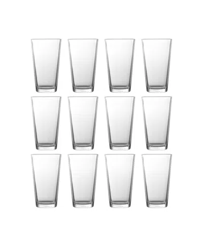 Fortessa Arcade Highball Glass 11.25 Oz, Set Of 12 In Clear