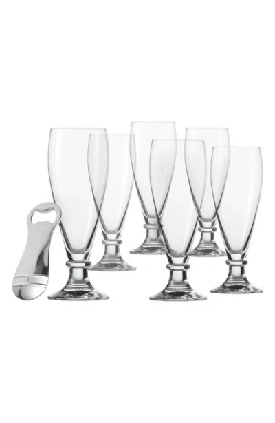 Fortessa Beer Lovers 7-piece Gift Set In Transparent