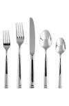 Fortessa Bistro 5-piece Stainless Steel Place Setting Set In Silver