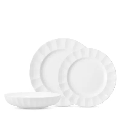 Fortessa Blyss Bone China 12 Piece Dinnerware Set In White