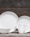 Fortessa Caldera 16pc Dinnerware Set In White