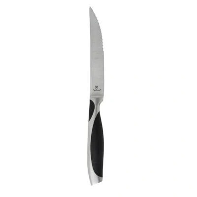 Fortessa Ciop Steel Serrated Steak Knife, 4.8 In. In Black