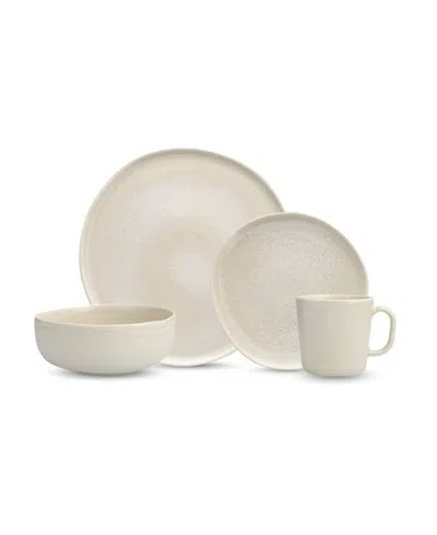 Fortessa Cloud Terre 16 Pc. Dinnerware Set, Service For 4 In Brown