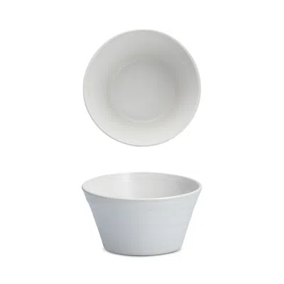 Fortessa Cloud Terre 5.5 Cereal Bowl, White, Set Of 4