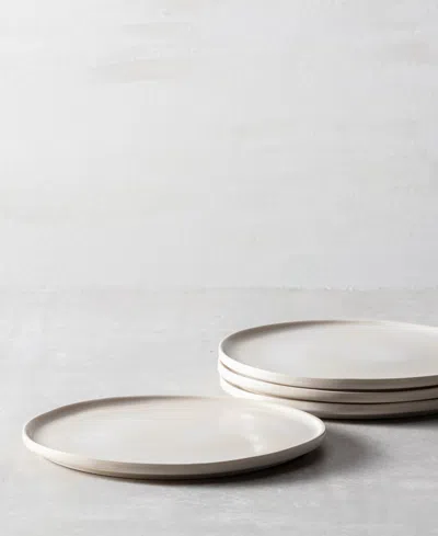 Fortessa Cloud Terre No.3 Dinner Plates, Set Of 4 In Sand