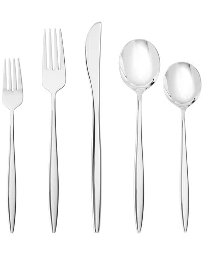 Fortessa Constantin 18/10 Stainless Steel 20pc Flatware Set (service For 4) In Silver