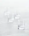 Fortessa Craft House Signature Shot Glass 3.5 Oz, Set Of 4 In Clear