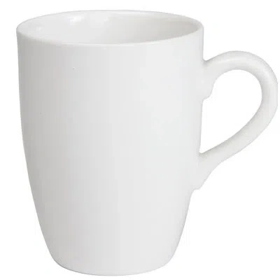 Fortessa D&v Bistro Tapered Mug 12.75oz (set Of 12) In White