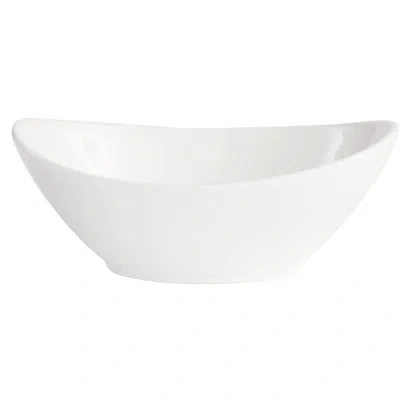 Fortessa D&v Oval Bowl 6.25" 12oz (set Of 12) In White