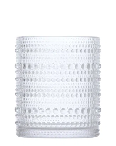 Fortessa D&v Set Of 6 Jupiter Clear 10oz Dof Glasses In Transparent