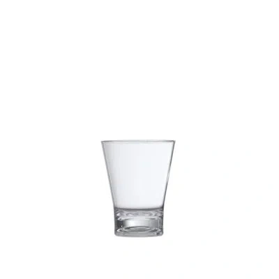Fortessa Double Old Fashined 15 Oz. Plastic Whiskey Glass In Clear;clear