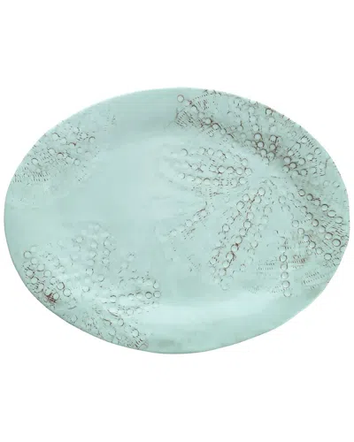 FORTESSA FORTESSA DVM SANIBEL MINT GREEN OVAL PLATTER