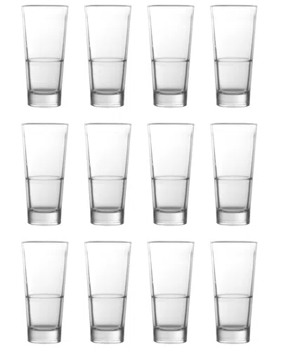 FORTESSA FORTESSA ELIXIR EVERYDAY STACKABLE GLASSES (SET OF 12)