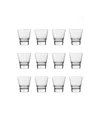 Fortessa Elixir Rocks Or Dof 11.75 Oz, Set Of 12 In Clear