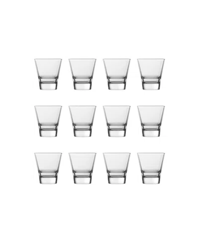 Fortessa Elixir Rocks Or Dof 11.75 Oz, Set Of 12 In Clear