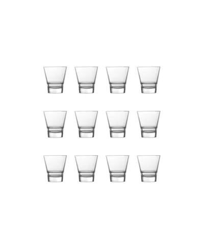 Fortessa Elixir Rocks Or Old-fashioned 7 Oz, Set Of 12 In Clear