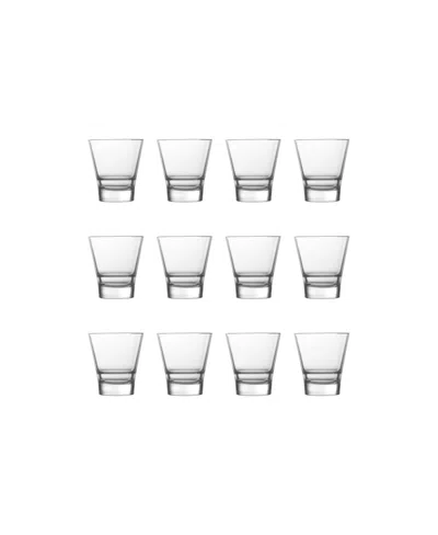 Fortessa Elixir Rocks Or Old-fashioned 8.75 Oz, Set Of 12 In Clear