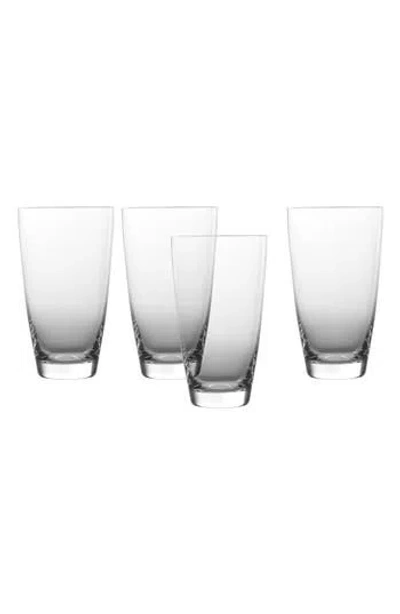 Fortessa Era Set Of 4 Highball Glasses In Transparent