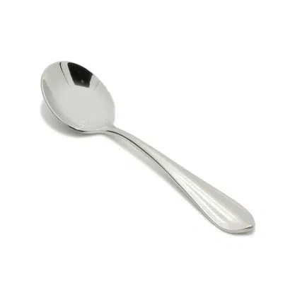 Fortessa Forge Bouillon 18/10 Stainless Steel Soup Spoon