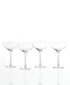 Fortessa Gala Coupe Cocktail Glasses, Set Of 4 In Transparent