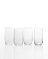 Fortessa Gala Iced Beverage Glasses, Set Of 4 In Transparent