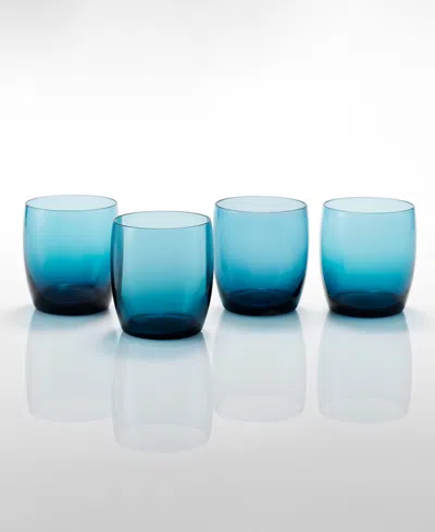 Fortessa Gala Short Beverage Glasses, Set Of 4 In Cornflower