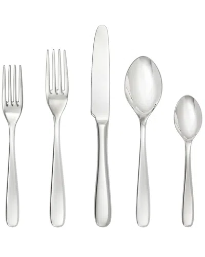 Fortessa Grand City 40pc Flatware Set (service For 8) In Silver