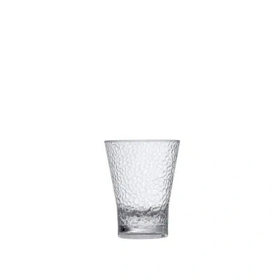 Fortessa Hammered Double 10 Oz. Plastic Whiskey Glass In Clear