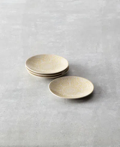 Fortessa Havana Coupe Bread & Butter Plate, Set Of 4 In Brown