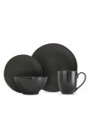 Fortessa Heirloom 16-piece Dinnerware Set In Charcoal